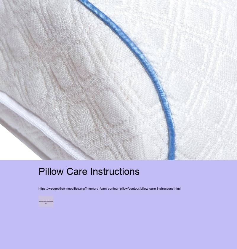 How to Support Your Head and Neck in Comfort with a Memory Foam Contour Pillow 